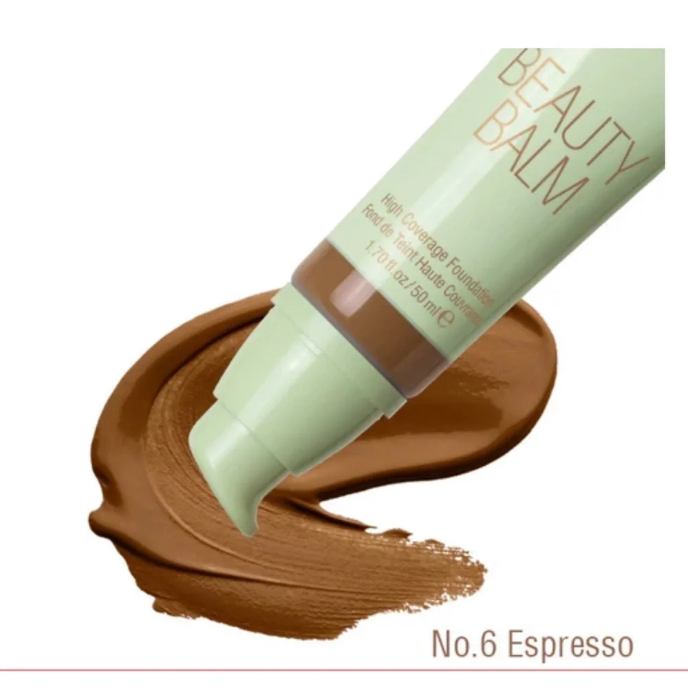 Pixi by petra Beauty Balm in No. 6‎ Espresso high coverage foundation new